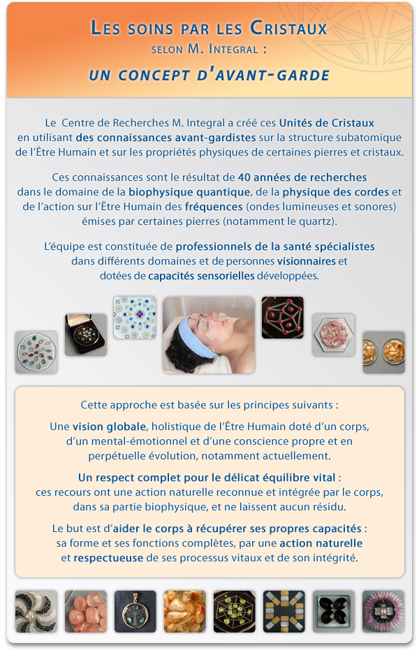 Soins par les Cristaux : un concept d'avant-garde !